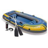 Intex 3 Person Inflatable Boat Set 660lb