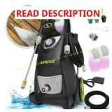 Sun Joe Electric Pressure Washer no accessories