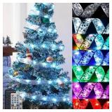 SparkXmas Ribbon Lights - 33ft 100 LED USB