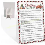 Zhminz Christmas Pass the Gift Game + Stickers