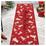 Bsmathom Christmas Runner Rug for Hallways 2x6