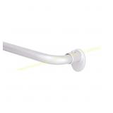 Kenney  48-86in. Curtain Rod, White