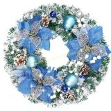 Knitgrip Christmas Wreaths, 24 Inches
