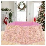 Collier sapin Tree skirt 29in