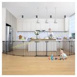 "COMOMY 198" Baby Gate, 30" Tall, Black
