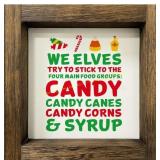 Buddy The Elf Christmas 7x7 in. Wood Sign