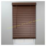 Eclipse 2in. Faux Wood Blinds, 49.5" x 64"
