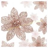 36pc. WILLBOND Poinsettia Flowers Christmas