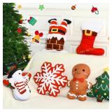 6pc. Yerliker Christmas Throw Pillows