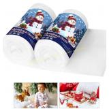 Hatisan 30in x 8 Ft Fake Snow Blanket