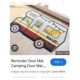 Haigoo 23x16in. Happy Camper Door Mat