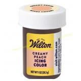 11ct Wilton Creamy Peach Gel Food Coloring, 1 oz.
