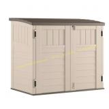 Suncast 4x3 ft. Resin Horizontal Storage Shed