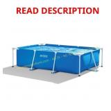 Intex 8.5 ft. x 5.3 ft. x 2.13 ft. Rectangular Poo