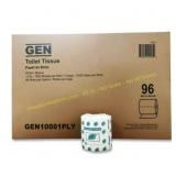 GEN 1-Ply Septic Safe Bath Tissue- 96 Rolls