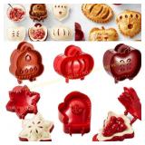 6 PCS. JNYVE Hand Pie Molds for Fall Baking