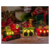 Pinata Christmas Train Table Decor