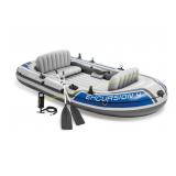 Intex Excursion 4 Inflatable Boat Set