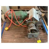 Winch, Baldor grinder