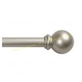 Kenney Brass Champagne Curtain Rod 48-86 in.
