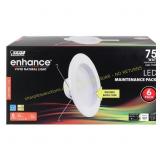 6pk. Feit Enhance Soft White 5-6in. LED Downlight