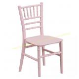 Flash furniture Kid Pink Resin Chiavari Chair
