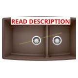 BLANCO, Caf  Brown sink basin 16x26x39