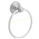 Greenwich Towel Ring in Chrome
