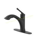 Hemming Single-Handle Matte Black Faucet