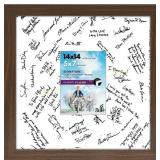 Americanflat 14x14in. Wedding Signature Frame