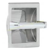 Futura Recessed TP Holder in Polished Chrome