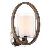 HDC Downing 1-Light Polished Nickel Wall Sconce