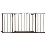 Toddleroo 38.3-72in. D cor Safety Gate, Bronze