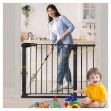 Comomy Dog Gate, 40.5in. Extra Wide, Auto Close