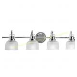 Progress Archie 35-1/2 in. 4-Light Chrome Vanity L