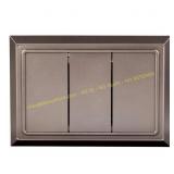 Defiant Wired Doorbell Chime, Brushed Nickel