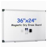 VUSIGN Magnetic Board 36 x 24 inches