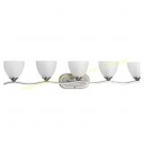 Progress Laird 41.62-in 5-Light Vanity Light