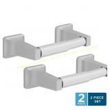 Futura Wall-Mount Double Post Holder, Chrome