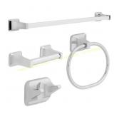 Futura 4-Pc Bath Set in Chrome