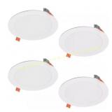 HALO 6 in. Canless LED Light Kit (4-Pack)