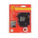 3 Ct. GE 20A Arc Fault Single Pole Circuit Breaker