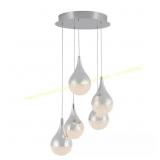 Artika Glitzer 30W LED Chrome Pendant Light