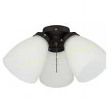 Hampton Bay 3-Light Bronze Ceiling Fan Kit