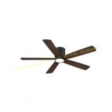 HDC Britton 52 in. LED Black Ceiling Fan & Remote