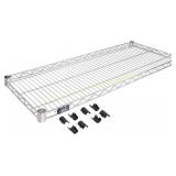 36"W x 14"D Chrome Wire Shelf no brand