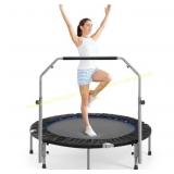 GIANNA 40" Collapsible Mini Trampoline 330lbs Max