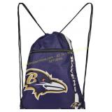 FOCO 18x14 in Big Logo NFL Backpack, Ravens