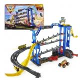 Monster Jam Garage & Grave Digger Playset