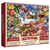 IdeaBazar Christmas Crystal Ball Puzzles